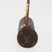 Louis Vuitton Papillon Pochette Monogram Canvas Brown Canvas Clutche & Pouche Bag (Pre-Loved)