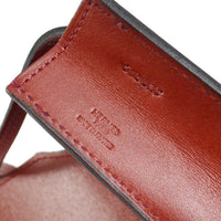 Hermes Onimaitou Pochette Box Calf Burgundy Leather Shoulder Bag Bag (Authentic Pre-Loved)
