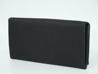 Prada Continental Wallet Tessuto Black Nylon Wallets Accessory (Authentic Pre-Loved)