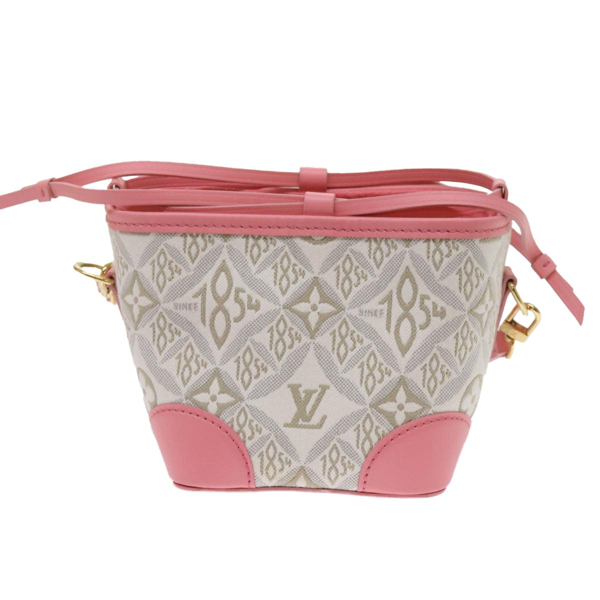 Louis Vuitton Noe Purse Limited Edition Since 1854 Monogram Jacquard Pink Canvas Shoulder Bag Bag (Authentic Pre-Loved)