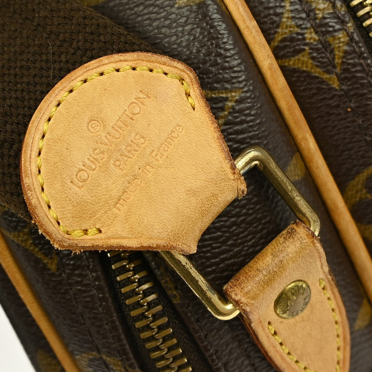 Louis Vuitton Louis Vuitton Reporter Bag Monogram Canvas Brown Canvas Shoulder Bag Bag (Authentic Pre-Loved)