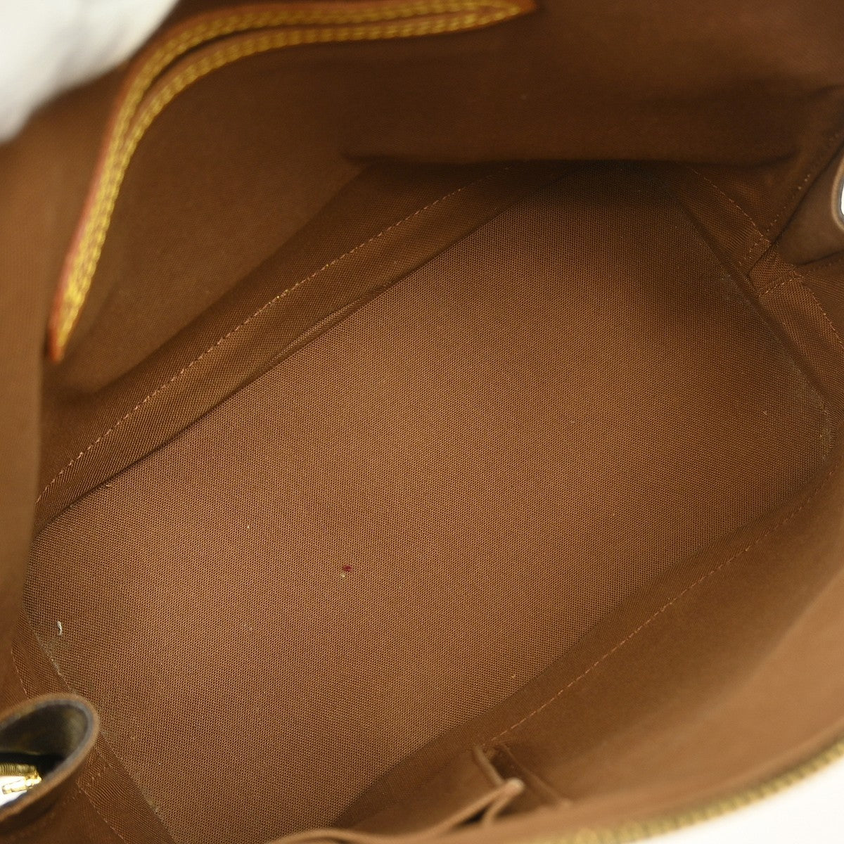 Louis Vuitton Alma Handbag Monogram Canvas Brown Canvas Handbag (Pre-Loved)