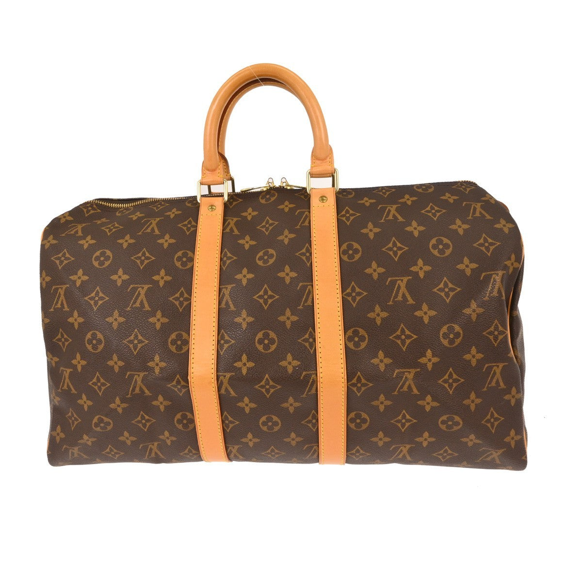 Louis Vuitton Louis Vuitton Keepall Bag Monogram Canvas Brown Canvas Travel Bag Bag (Pre-Loved)