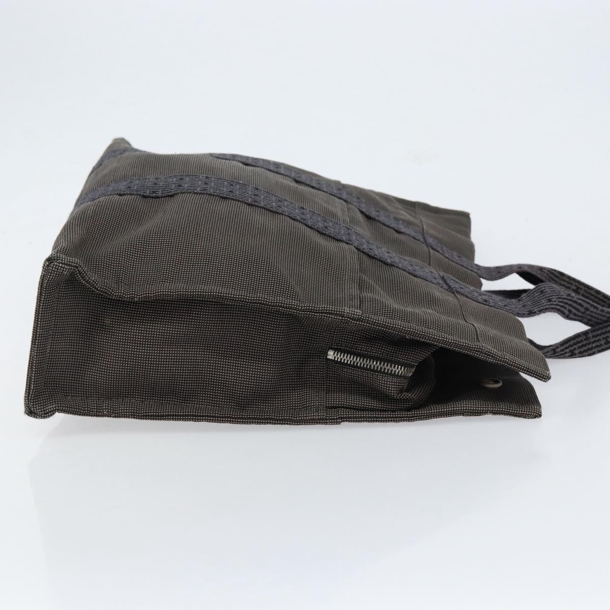 Hermes Fourre-Tout Herline Fourre-Tout Herline Gray Canvas Tote Bag Bag (Authentic Pre-Loved)