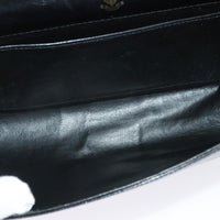Gucci Vintage Shoulder Bag Leather Black Leather Shoulder Bag Bag (Pre-Loved)