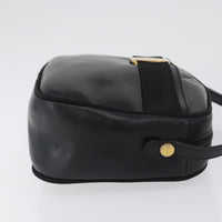 Salvatore Ferragamo Vara Bow Camera Shoulder Bag Leather Black Leather Shoulder Bag Bag (Authentic Pre-Loved)