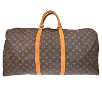 Louis Vuitton Louis Vuitton Keepall Bag Monogram Canvas Brown Canvas Travel Bag Bag (Pre-Loved)