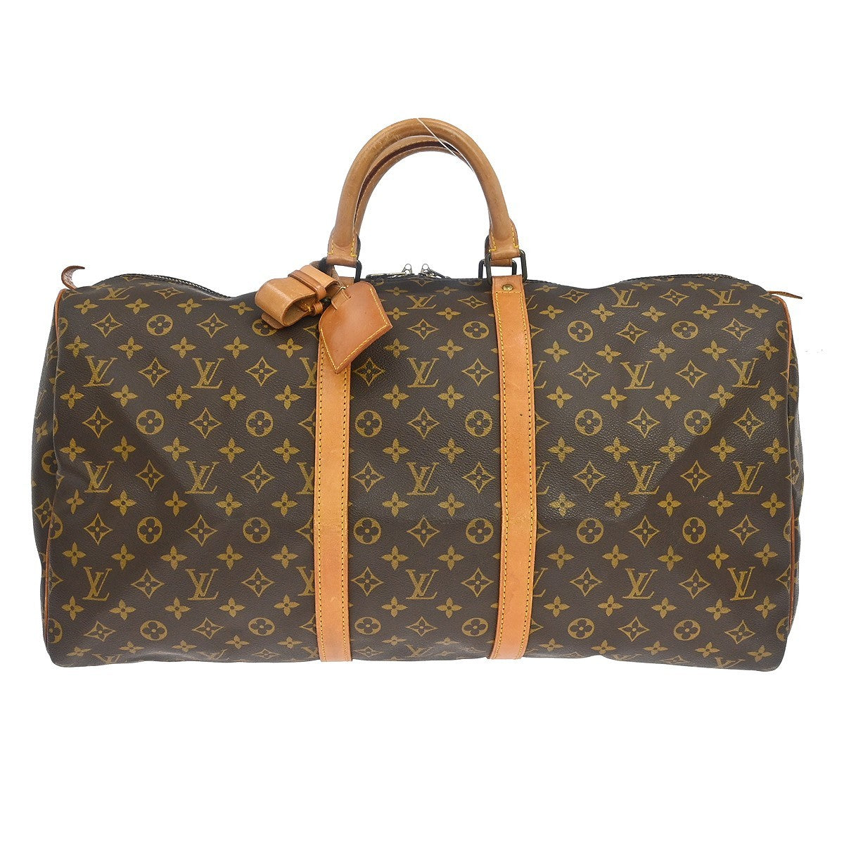 Louis Vuitton Louis Vuitton Keepall Bag Monogram Canvas Brown Canvas Travel Bag Bag (Authentic Pre-Loved)