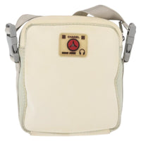Chanel Sport Line Camera Crossbody Bag Nylon White Nylon Shoulder Bag Bag (Authentic Pre-Loved)