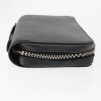 Louis Vuitton Zippy Xl Taiga Leather Black Leather Wallets Accessory (Authentic Pre-Loved)