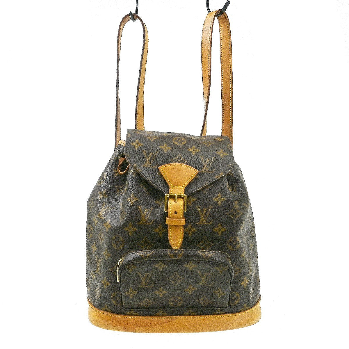 Louis Vuitton Louis Vuitton Vintage Montsouris Backpack Monogram Canvas Brown Canvas Backpack Bag (Pre-Loved)