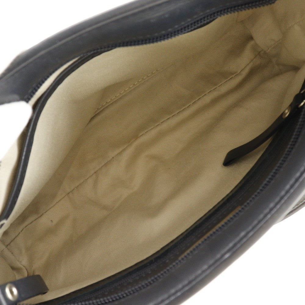 Burberry Vintage Shoulder Bag Canvas Beige Canvas Shoulder Bag Bag (Pre-Loved)