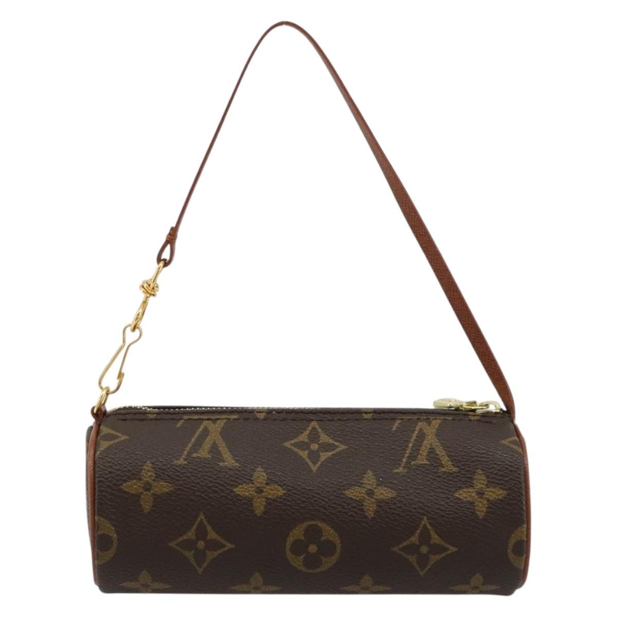 Louis Vuitton Papillon Pochette Monogram Canvas Brown Canvas Clutche & Pouche Bag (Pre-Loved)