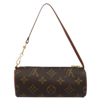 Louis Vuitton Papillon Pochette Monogram Canvas Brown Canvas Clutche & Pouche Bag (Pre-Loved)