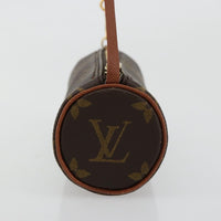 Louis Vuitton Papillon Pochette Monogram Canvas Brown Canvas Clutche & Pouche Bag (Pre-Loved)