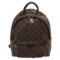 Louis Vuitton Palm Springs Backpack Monogram Canvas Brown Canvas Backpack Bag (Authentic Pre-Loved)