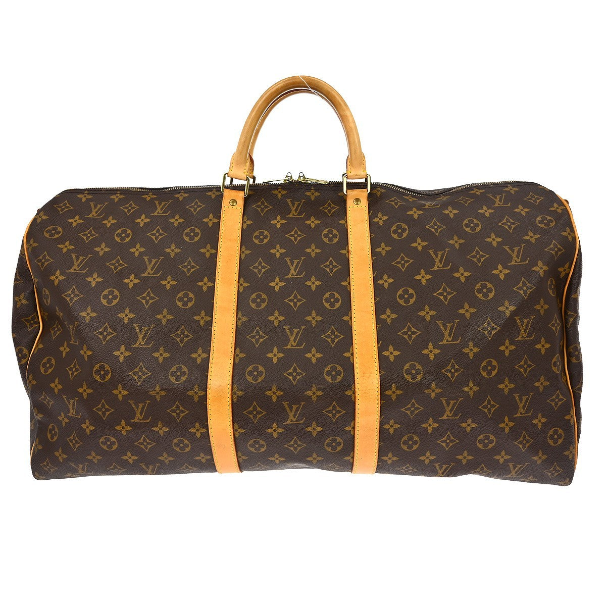 Louis Vuitton Louis Vuitton Keepall Bandouliere Bag Monogram Canvas Brown Canvas Travel Bag Bag (Authentic Pre-Loved)