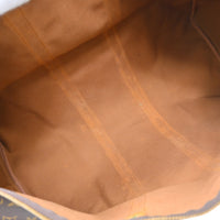 Louis Vuitton Keepall Bandouliere Bag Monogram Canvas Brown Canvas Travel Bag Bag (Pre-Loved)