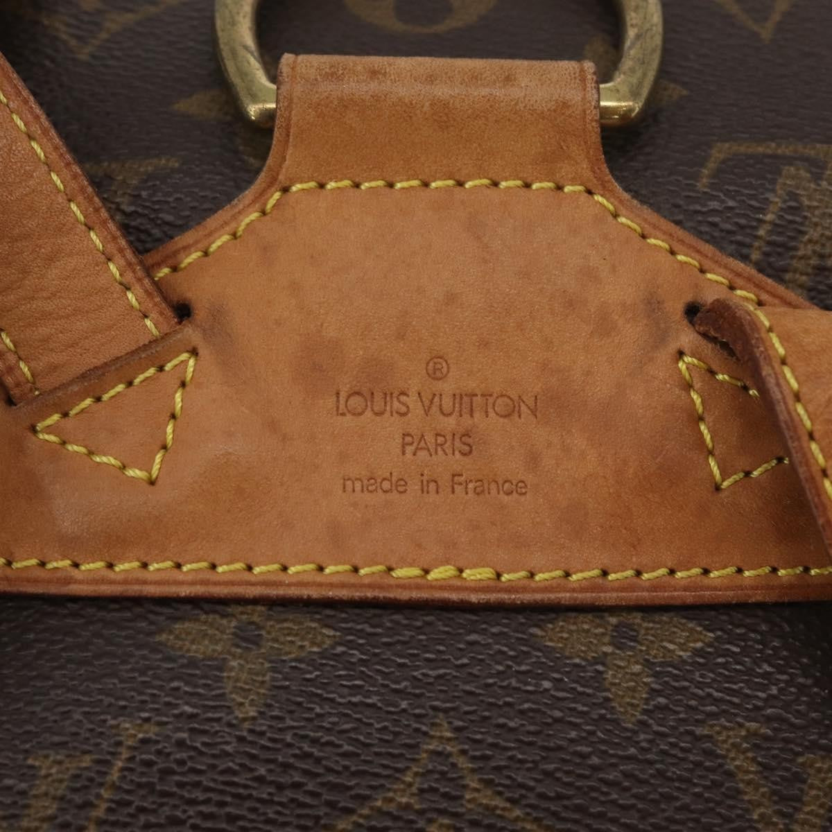 Louis Vuitton Vintage Montsouris Backpack Monogram Canvas Brown Canvas – Bluefly