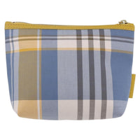 Burberry Nova Check Pochette Canvas Blue Canvas Clutche & Pouche Bag (Authentic Pre-Loved)