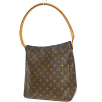 Louis Vuitton Louis Vuitton Monogram Looping Handbag Monogram Canvas Brown Canvas Shoulder Bag Bag (Pre-Loved)