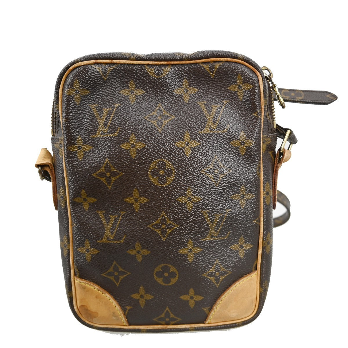 Louis Vuitton Amazone Bag Monogram Canvas Brown Canvas Shoulder Bag Bag (Authentic Pre-Loved)