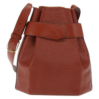 Louis Vuitton Vintage Sac D'epaule Handbag Epi Leather Brown Leather Shoulder Bag Bag (Authentic Pre-Loved)