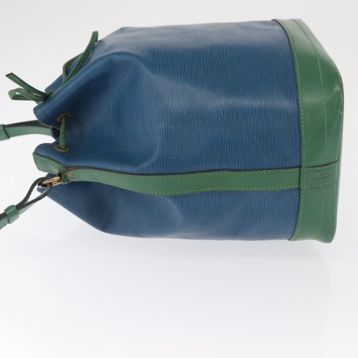 Louis Vuitton Bicolor Noe Handbag Epi Leather Blue Leather Shoulder Bag Bag (Pre-Loved)