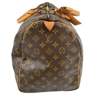 Louis Vuitton Louis Vuitton Keepall Bag Monogram Canvas Brown Canvas Travel Bag Bag (Pre-Loved)