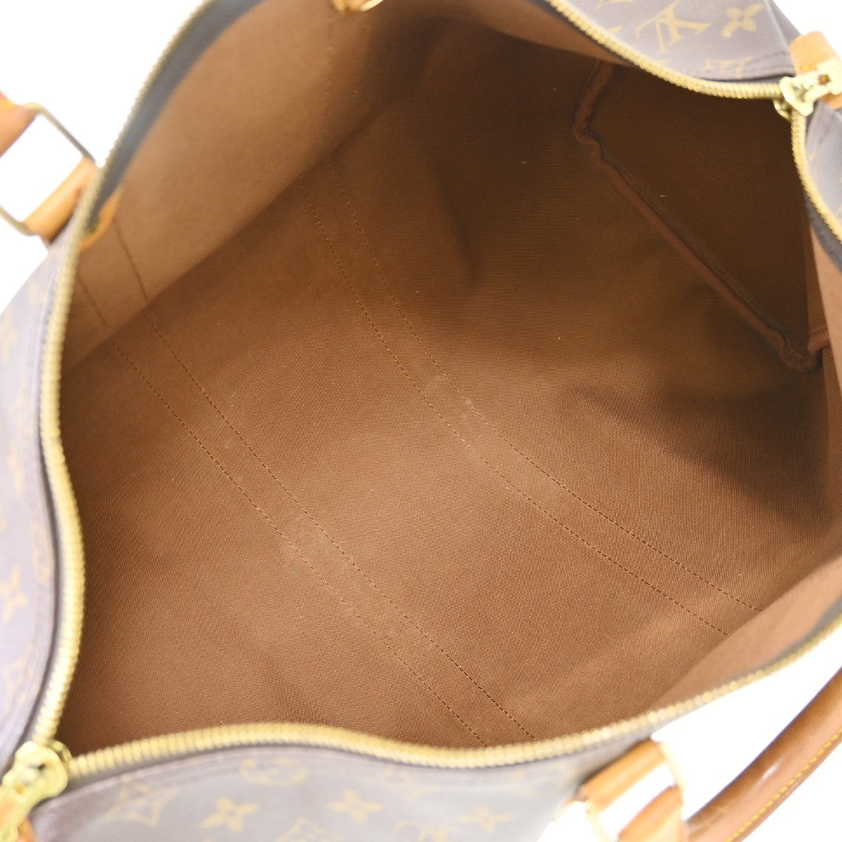 Louis Vuitton Louis Vuitton Keepall Bag Monogram Canvas Brown Canvas Travel Bag Bag (Pre-Loved)