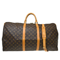 Louis Vuitton Louis Vuitton Keepall Bandouliere Bag Monogram Canvas Brown Canvas Travel Bag Bag (Pre-Loved)