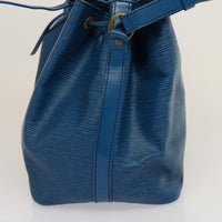 Louis Vuitton Louis Vuitton Petit Noe Handbag Epi Leather Blue Leather Shoulder Bag Bag (Pre-Loved)