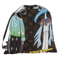 Louis Vuitton Lv Friends Canvas Brown Canvas Clutche & Pouche Bag (Authentic Pre-Loved)