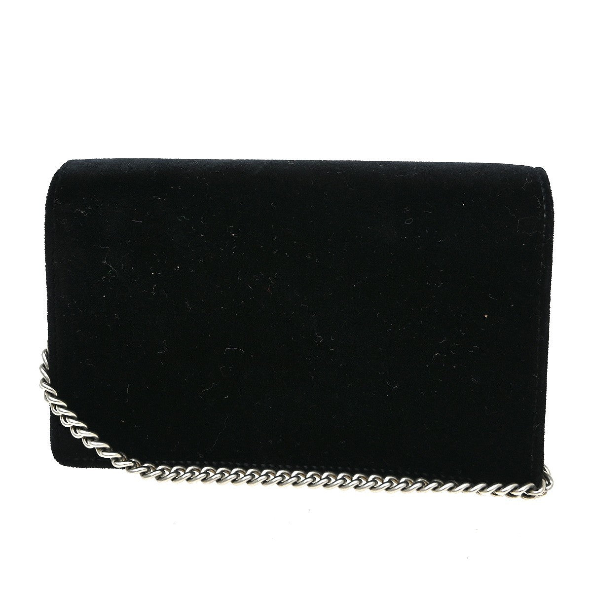 Gucci Dionysus Chain Wallet Gg Velvet Black Velvet Shoulder Bag Bag (Authentic Pre-Loved)