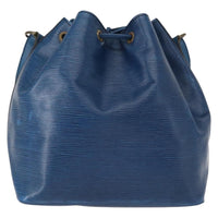Louis Vuitton Noe Handbag Epi Leather Blue Leather Shoulder Bag Bag (Authentic Pre-Loved)