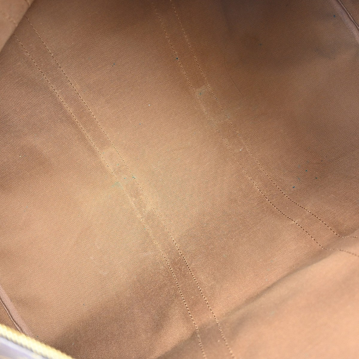 Louis Vuitton Keepall Bag Monogram Canvas Brown Canvas Travel Bag Bag (Pre-Loved)