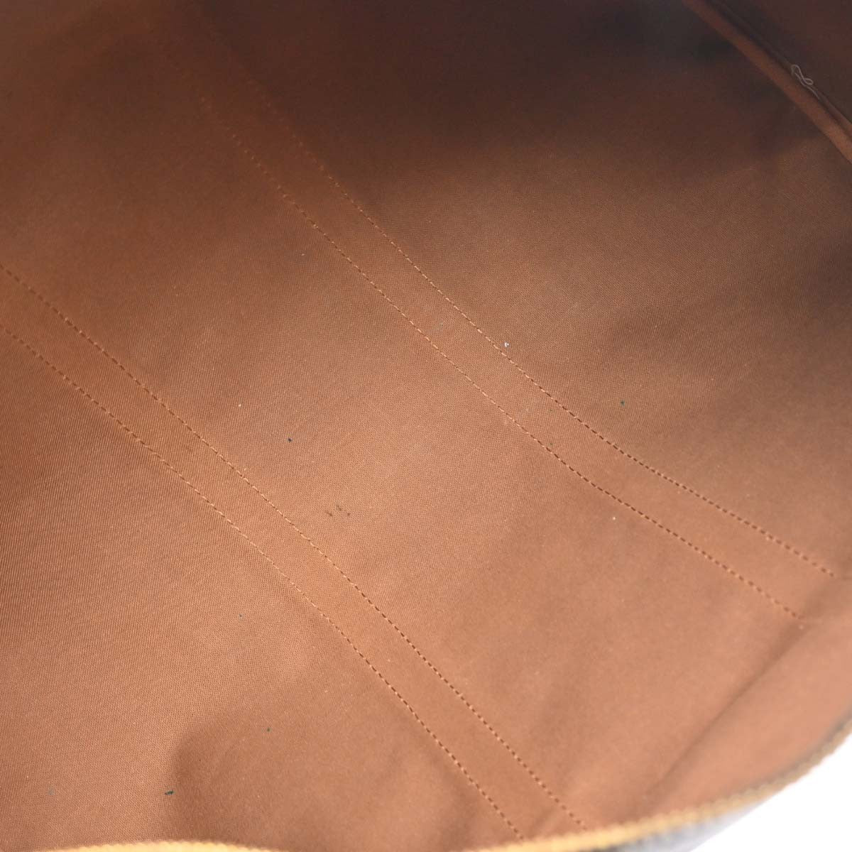Louis Vuitton Keepall Bag Monogram Canvas Brown Canvas Travel Bag Bag (Authentic Pre-Loved)