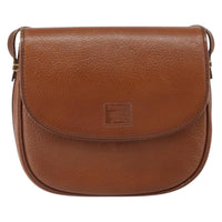 Burberry Vintage Shoulder Bag Leather Brown Leather Shoulder Bag Bag (Pre-Loved)