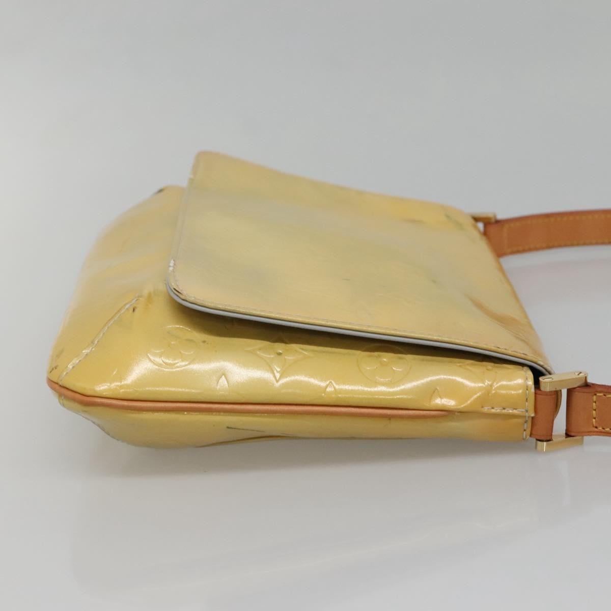 Louis Vuitton Thompson Street Handbag Monogram Vernis Beige Patent_Leather Shoulder Bag Bag (Authentic Pre-Loved)
