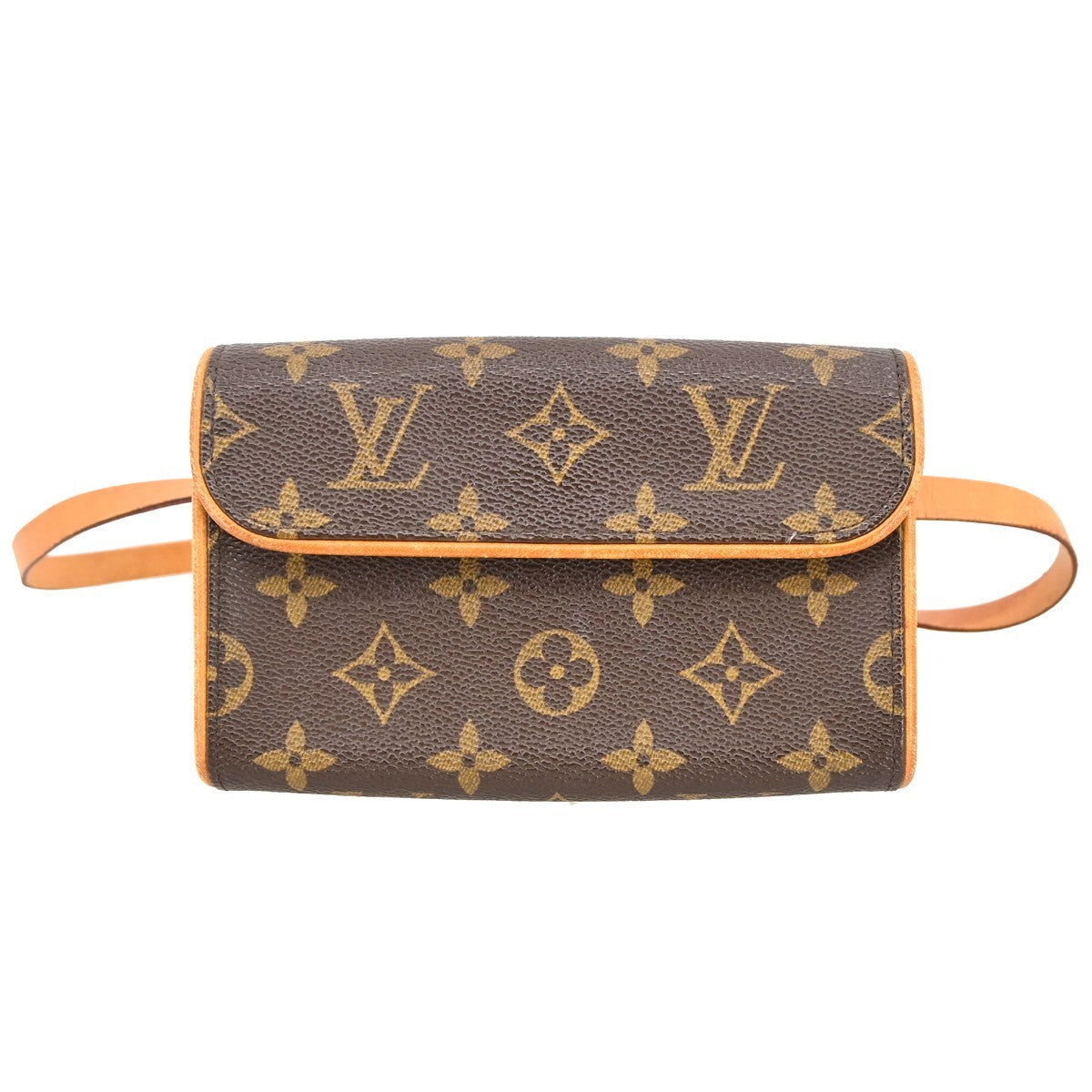 Louis Vuitton Louis Vuitton Florentine Waist Bag Monogram Canvas Brown Canvas Clutche & Pouche Bag (Pre-Loved)