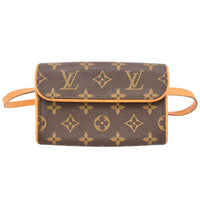 Louis Vuitton Louis Vuitton Florentine Waist Bag Monogram Canvas Brown Canvas Clutche & Pouche Bag (Pre-Loved)