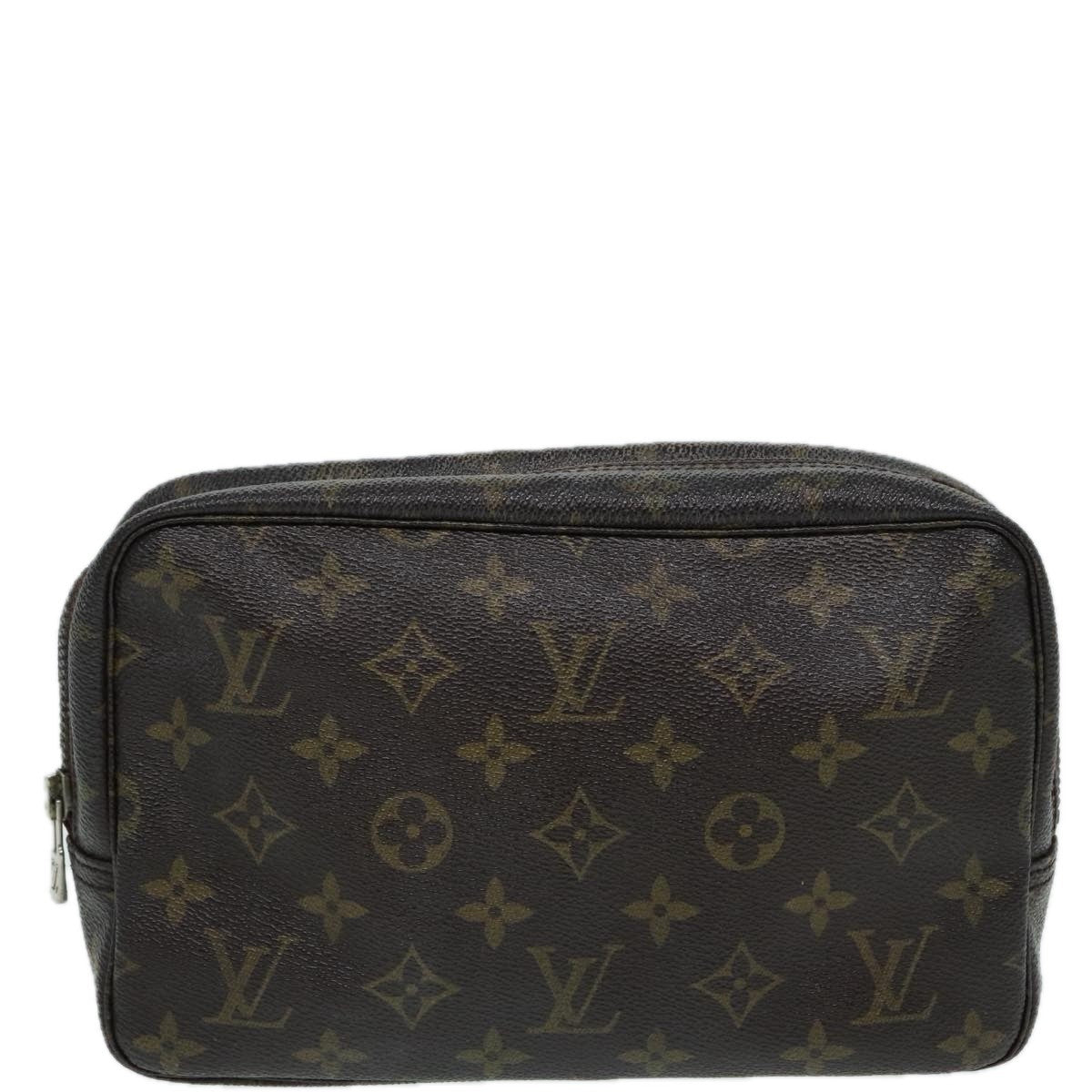 Louis Vuitton Trousse Toilette Monogram Canvas Brown Canvas Clutche & Pouche Bag (Authentic Pre-Loved)