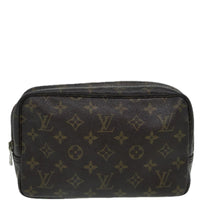 Louis Vuitton Trousse Toilette Monogram Canvas Brown Canvas Clutche & Pouche Bag (Authentic Pre-Loved)
