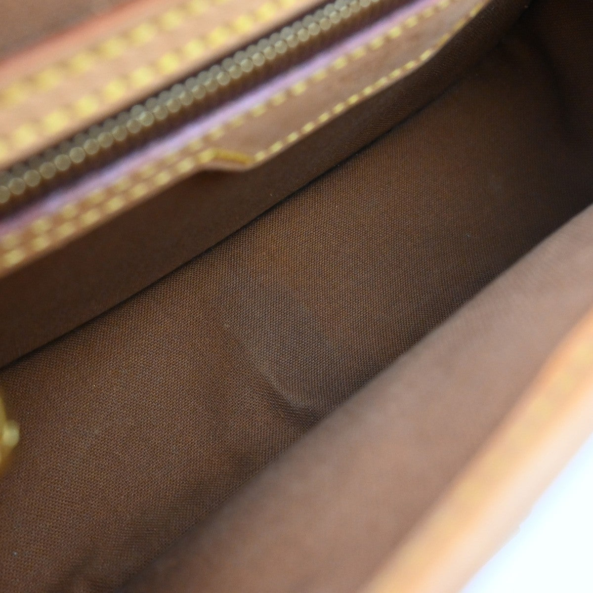 Louis Vuitton Sologne Handbag Monogram Canvas Brown Canvas Shoulder Bag Bag (Pre-Loved)