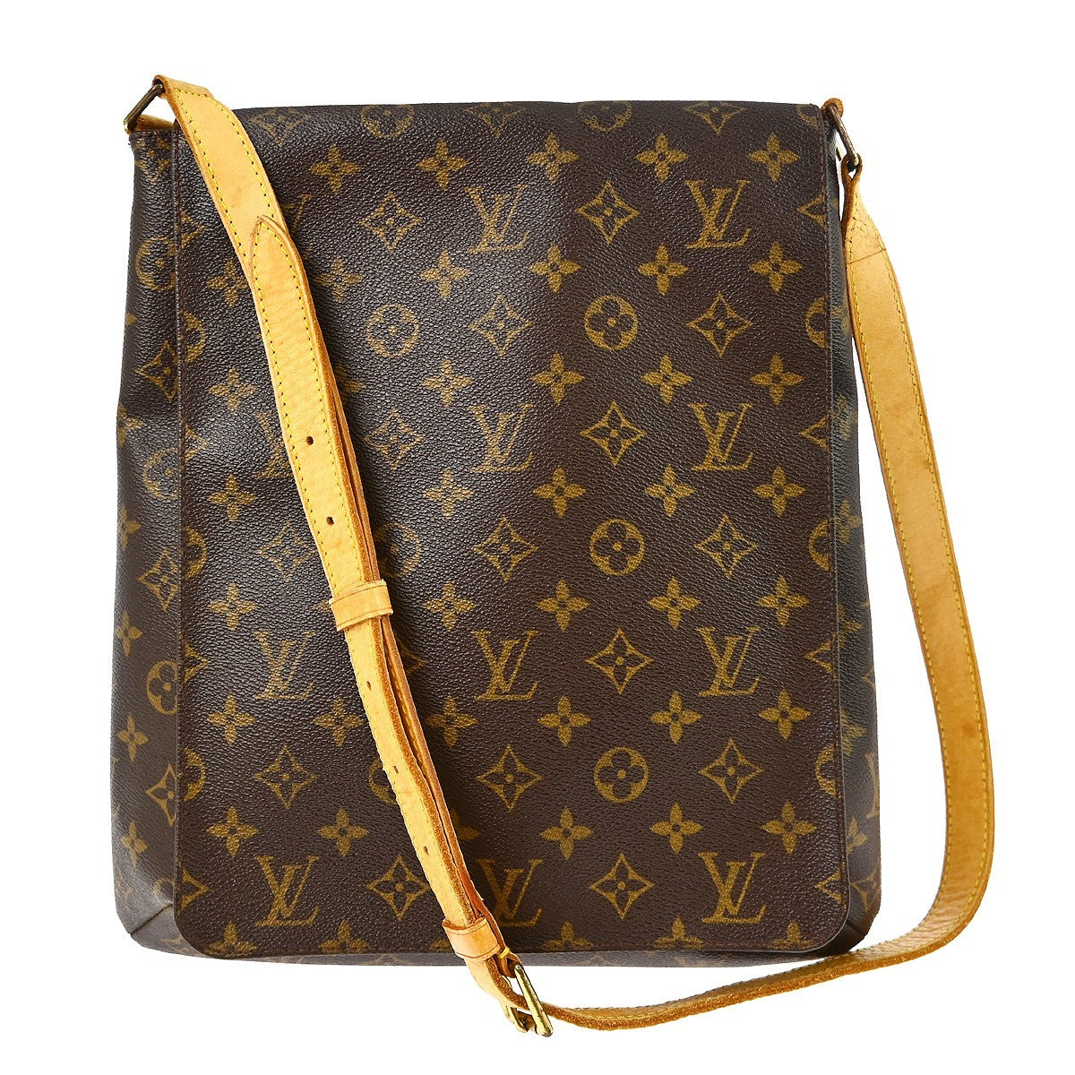 Louis Vuitton Louis Vuitton Musette Salsa Handbag Monogram Canvas Brown Canvas Shoulder Bag Bag (Authentic Pre-Loved)