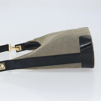 Gucci Zip Hobo Canvas Beige Canvas Shoulder Bag Bag (Authentic Pre-Loved)