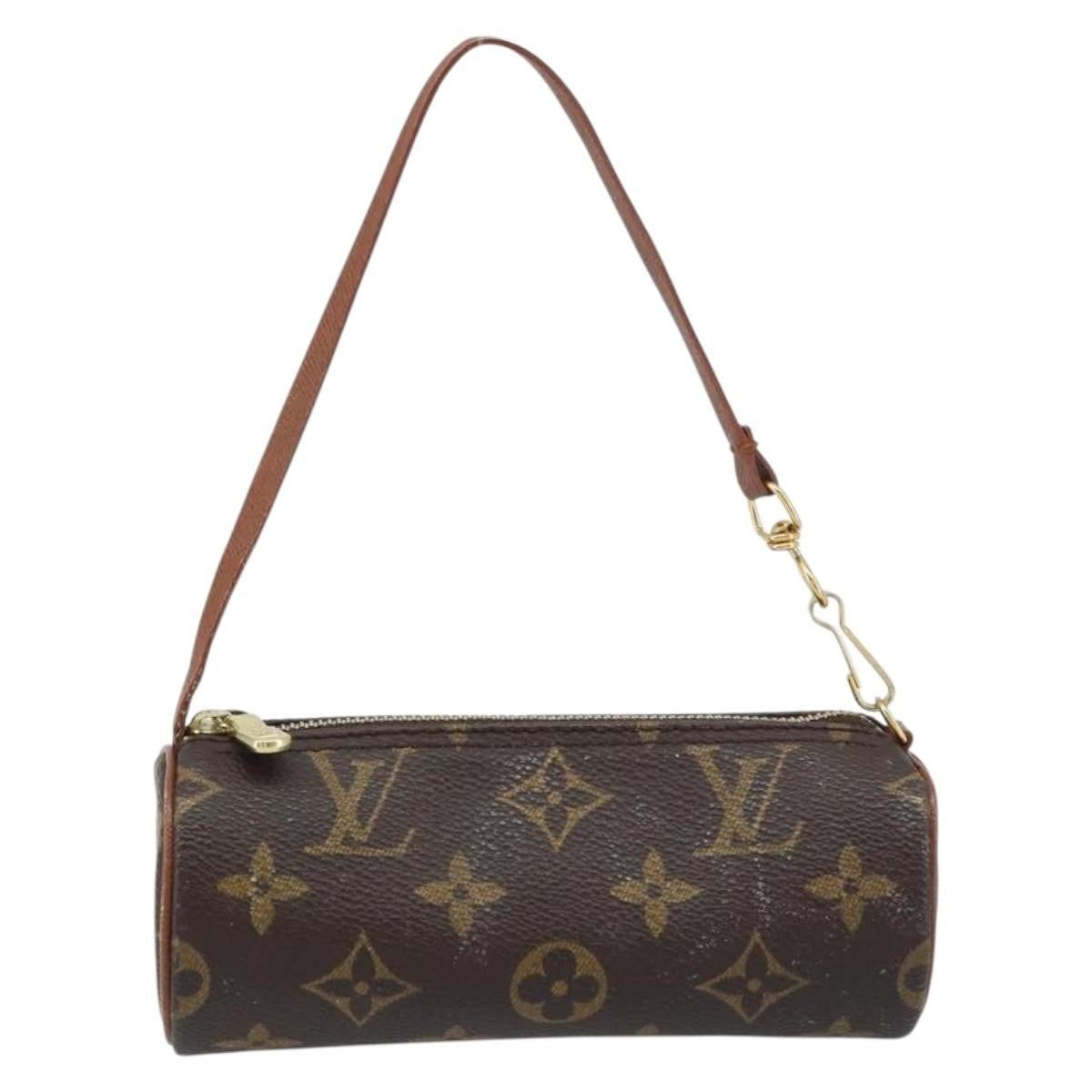 Louis Vuitton Papillon Pochette Monogram Canvas Brown Canvas Clutche & Pouche Bag (Authentic Pre-Loved)