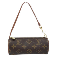 Louis Vuitton Papillon Pochette Monogram Canvas Brown Canvas Clutche & Pouche Bag (Authentic Pre-Loved)