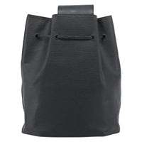 Louis Vuitton Sac A Dos Drawstring Backpack Epi Leather Black Leather Shoulder Bag Bag (Authentic Pre-Loved)