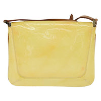 Louis Vuitton Thompson Street Handbag Monogram Vernis Yellow Patent_Leather Shoulder Bag Bag (Pre-Loved)